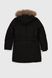 Куртка зимова для дівчинки Feiying 836 164 см Чорний (2000989630425W)
