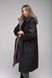 Куртка женская двусторонняя 102-675 Button XL Черно-коричневый (2000989400547)