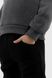 Спортивні штани однотонні для хлопчика Atabey 30358.0 116 см Чорний (2000990158222W)