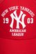 Бейсболка унисекс NY1903 Красный (2000990500090А)