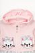 Костюм малявка для дівчинки Mini Papi 23248 56 см Рожевий (2000989694793D)