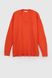 Пуловер однотонний жіночий Park karon 8008 One Size Помаранчевий (2000989928256D)