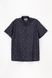 Рубашка с узором мужская Stendo 235057 6XL Темно-синий (2000989740049S)