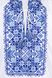 Вышиванка мужская Житеслав 2XL Бело-синий (2000990528629A)