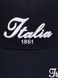 Бейсболка з принтом чоловіча Italia 1861 Синій (2000990583925А)
