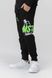 Спортивный костюм для мальчика (кофта, штаны) AZN 826 170 см Черно-зеленый (2000989968733D)