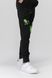 Спортивный костюм для мальчика (кофта, штаны) AZN 826 170 см Черно-зеленый (2000989968733D)