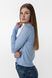 Пуловер однотонный женский Park karon 10284 One Size Голубой (2000989250081D)