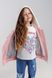Куртка для дівчинки EAC-601 104 см Рожевий (2000990257079D)