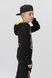 Спортивный костюм для мальчика (кофта, штаны) AZN 825 170 см Черный (2000989968634D)