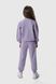 Спортивні штани однотонні для дівчики Atabey 10351.1 140 см Ліловий (2000990156389D)