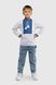 Сорочка вишиванка для хлопчика Veronika СЕРГІЙКО-2 98 см Блакитний (2000990003188D)