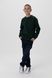 Світшот однотонний дитячий MAGO T360-1 146 см Смарагдовий (2000990169600W)