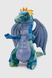 М'яка іграшка Динозавр FeiErWanJu 2 Блакитний (2000990386229)