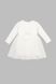 Платье однотонное для девочки Baby Show 001 86 см Белый (2000990489654S)
