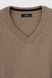 Пуловер однотонный мужской FIGO 6976 XL Бежевый (2000989965152)