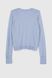 Пуловер однотонний жіночий Park karon 10284 One Size Блакитний (2000989250081D)