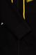 Спортивний костюм для хлопчика (кофта, штани) AZN 825 170 см Чорний (2000989968634D)