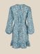Сукня з візерунком жіноча LAWA WTC02305 XS Блакитно-жовтий (2000990573896S)(LW)