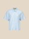 Рубашка однотонная женская LAWA K-WTC02392 XL Голубой (2000990641861S)
