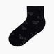 Шкарпетки для дівчинки IDS Heart 13-15 Чорний (2000989758679A)