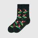 Шкарпетки чоловічі ШЧЕг56-024-854 Дід на ялинці 27-29 Темно-зелений (2000990199867A)