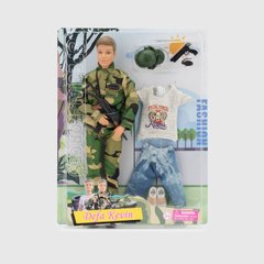 Магазин обуви Кукла "Военный" 8412