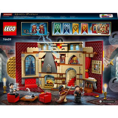 Магазин обуви Конструктор LEGO Harry Potter Флаг общежития Грифиндор 76409