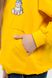 Худи с принтом для девочки Ecrin 4700 104 см Желтый (2000990221971D)