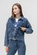 Куртка джинсовая женская Noa Noa 9667 S Синий (2000990038326D)