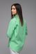 Рубашка однотонная женская Crep 90279 L Зеленый (2000989497851)