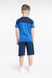 Костюм футболка+шорти для хлопчика Hees HS-78 134 см Синій (2000989700777S)