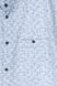 Сорочка з візерунком чоловіча Stendo 235053 2XL Блакитний (2000989740254S)