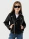 Куртка из экокожи для девочки XZKAMI 6807 134 см Черный (2000990538024D)