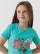 Нічна сорочка для дівчинки Mini Moon 6220 158-164 см Зелений (2000990500526A)