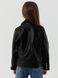 Куртка з екошкіри для дівчинки XZKAMI 6807 134 см Чорний (2000990538024D)