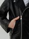 Куртка з екошкіри для дівчинки XZKAMI 6807 134 см Чорний (2000990538024D)
