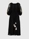 Сукня вишиванка жіноча Жар-птиця One Size Чорний (2000990485892A)