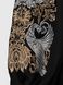 Платье вышиванка женское Жар-птица One Size Черный (2000990485892A)