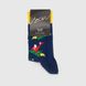 Шкарпетки чоловічі ШЧЕг56-024-854 Дід на ялинці 27-29 Темно-синій (2000990199874A)