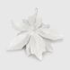 Новогоднее украшение "Цветок большой" Dashuri 14 см Серебряный (2000990125705)NY