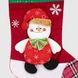 Новорічна шкарпетка "Сніговик" ZQI0309103 Різнокольоровий (2000989354550)(NY)