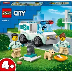 Магазин обуви Конструктор LEGO City Фургон ветеринарной скорой помощи 60382