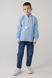 Сорочка з вишивкою для хлопчика КОЗАЧЕК МИХАЙЛИК 128 см Блакитний (2000990305015D)