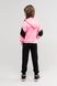 Спортивний костюм для дівчинки S&D 6775 кофта + штани 116 см Рожевий (2000989917564D)