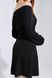 Платье однотонное женское 653 50 Черный (2000990350770D)