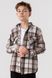 Сорочка з візерунком для хлопчика Deniz 124 164 см Бежевий (2000990473233D)