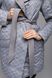Куртка двостороння жіноча Visdeer 2355 48 Сірий (2000989401209)