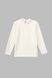 Блуза однотонная для девочки Ecrin 2050 140 см Молочный (2000990476012D)
