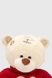 М'яка іграшка “Ведмедик” M12464 Молочний (2000990365651)